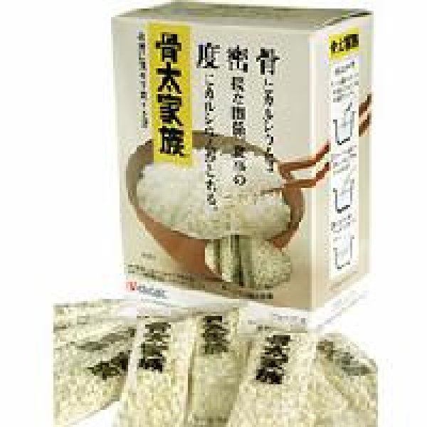 画像1: 【送先：事業所限定】骨太家族 １箱 (10ｇ x 10スティック x 12箱) カルシウムとビタミンＤを強化した国内産麦を使用 (1)