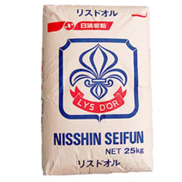 画像1: 日清製粉 リスドオル 25kg （代表的なフランスパン用粉-準強力粉） 小麦粉 (1)