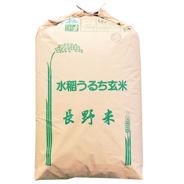 画像1: 【精米料無料】特別栽培米 令和7年産 長野県南信州産 コシヒカリ 1等玄米30kg 白米・無洗米加工保存包装 対応可 (1)