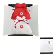 画像2: 新潟県魚沼コシ　紅白きんちゃく袋 寿・お祝い向け (化粧箱入 のし対応可) (2)