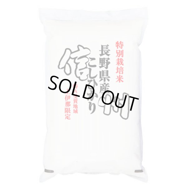画像1: 【米麺・玄米麺 加工対応】 特別栽培米 令和6年産 長野県南信州産 コシヒカリ 5kgx1袋 (1)