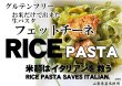 画像1: 【送先：事業所限定】Rice Pasta 米麺はイタリアンを救う お米だけで出来た 生パスタ フェットチーネ（平麺） 10食 冷凍 (1)