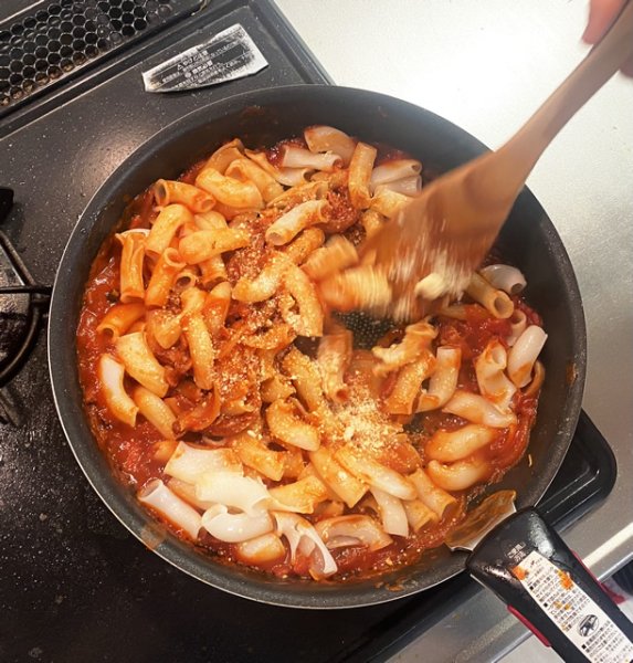 画像2: 【送料無料】【投函便】お米だけで出来たライスパスタ リガトー二(ショート) 6食 俺の米麺 投函便 (2)