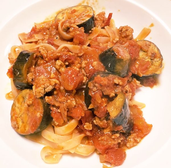 画像2: 【送料無料】【投函便】お米だけで出来たライスパスタ フェットチーネ(平麺) 6食 俺の米麺 投函便 (2)