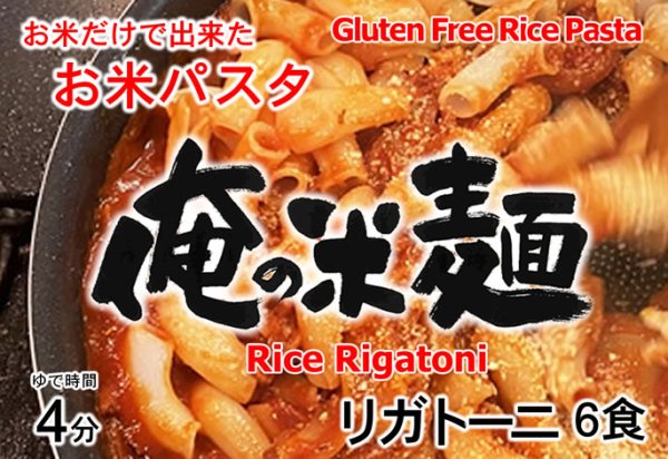 画像3: 【送料無料】【投函便】お米だけで出来たライスパスタ リガトー二(ショート) 6食 俺の米麺 投函便 (3)